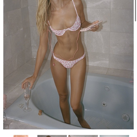 Bamba Swim Pink Leapord Bikini - Picture 4 of 4